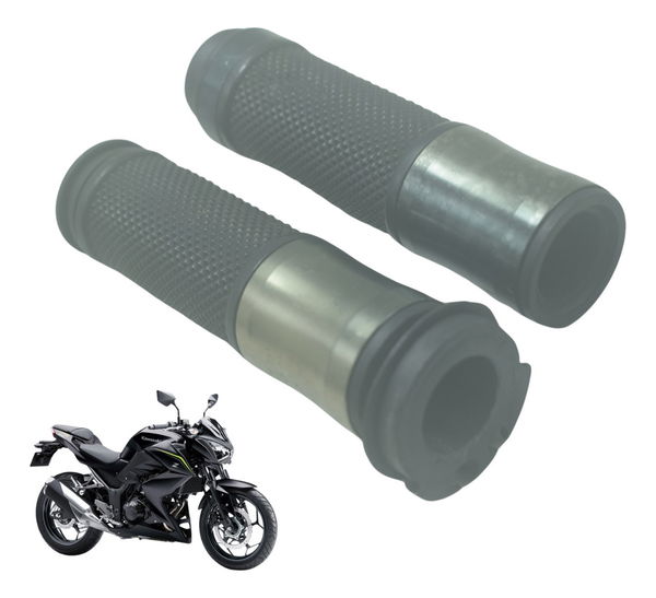 Par Manopla Kawasaki Z 300 13-18 Original