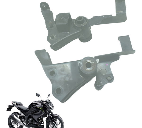 Par Suporte Motor Kawasaki Z 300 13-18 Original