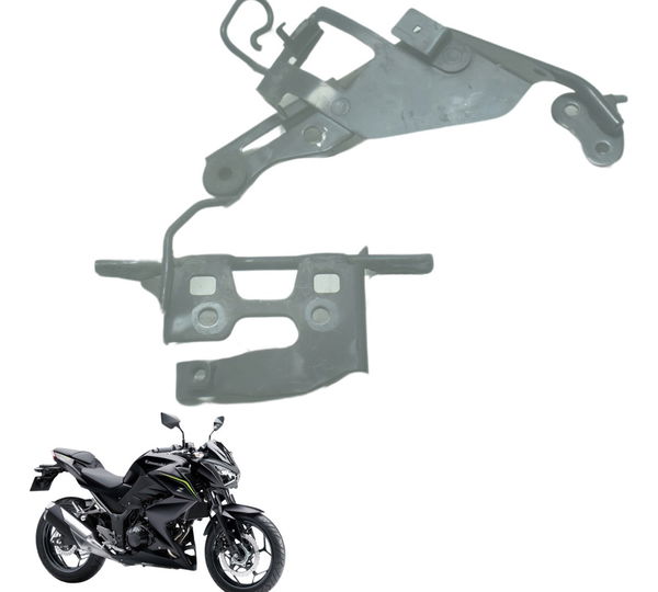 Par Suporte Cabos Kawasaki Z 300 13-18 Original