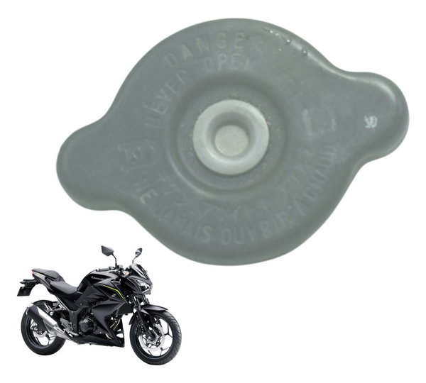 Tampa Radiador Kawasaki Z 300 13-18 Original