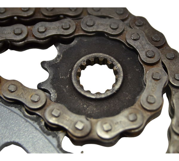 Kit Relação Kawasaki Ninja 250 R 08-12 Prateado