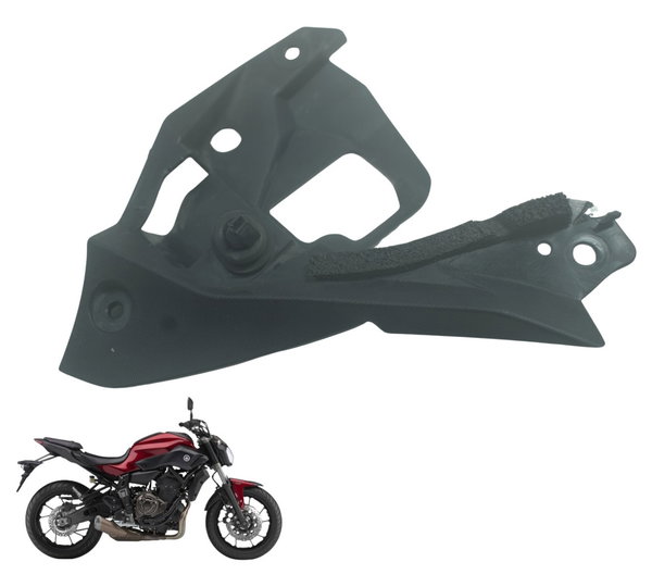 Acabamento Interno Esquerdo Yamaha Mt 07 15-18 Original Preto