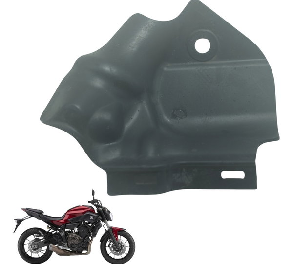 Acabamento Interno Direito Yamaha Mt 07 15-18 Original Preto