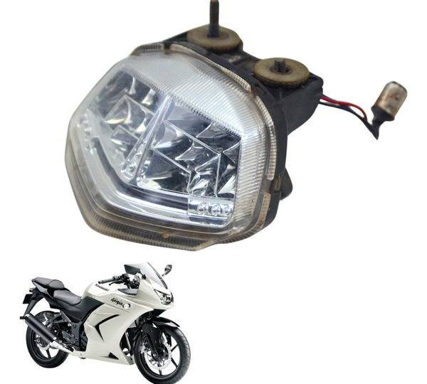 Lanterna Traseira Kawasaki Ninja 250 R 08-12 Original Esquerdo Vermelho