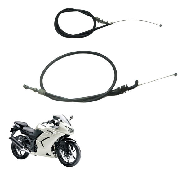 Cabo A E B Acelerador Kawasaki Ninja 250 R 08-12 Original
