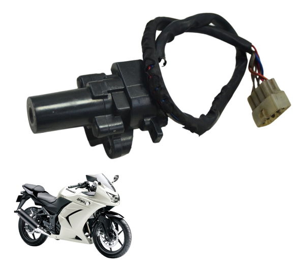 Chave Ignição C/ Detalhes Kawasaki Ninja 250 R 08-12 Orig