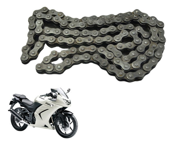 Corrente Transmissão C/ Retentor Kawasaki Ninja 250 R 08-12