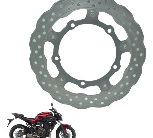 Disco Freio Dianteiro Yamaha Mt 07 15-18 Original