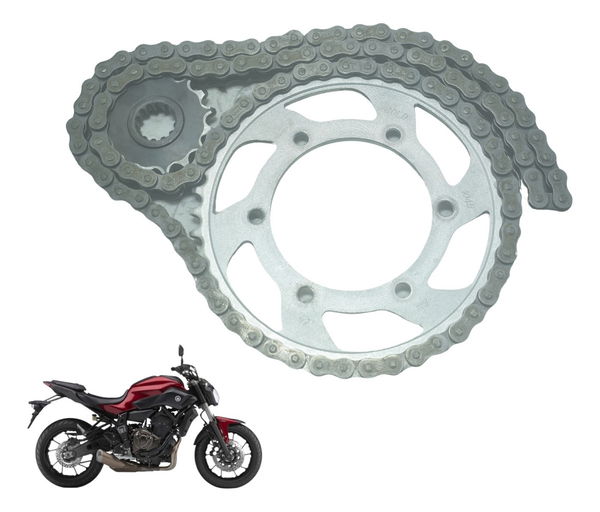 Kit Relação Yamaha Mt 07 15-18 Original