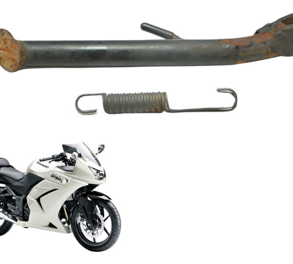 Pedal Descanso Lateral C/det Kawasaki Ninja 250 R 08-12 Orig