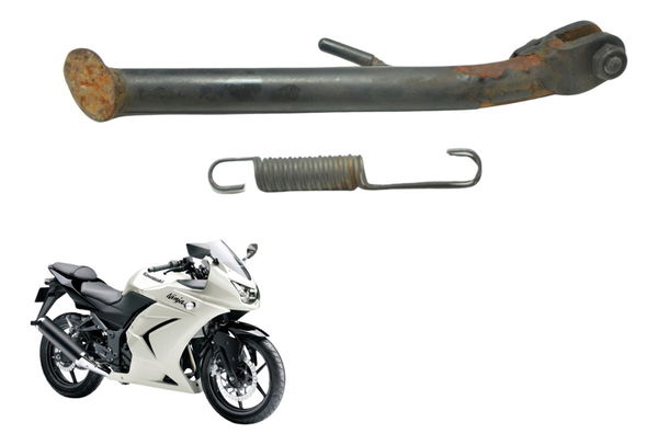 Pedal Descanso Lateral C/det Kawasaki Ninja 250 R 08-12 Orig