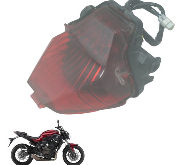 Lanterna Traseira Yamaha Mt 07 15-18 Original Vermelho