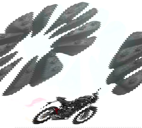 Coxim Cubo Coroa Yamaha Mt 07 15-18 Original