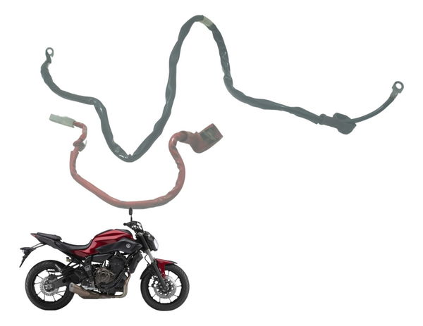 Cabo Bateria +/- Yamaha Mt 07 15-18 Original