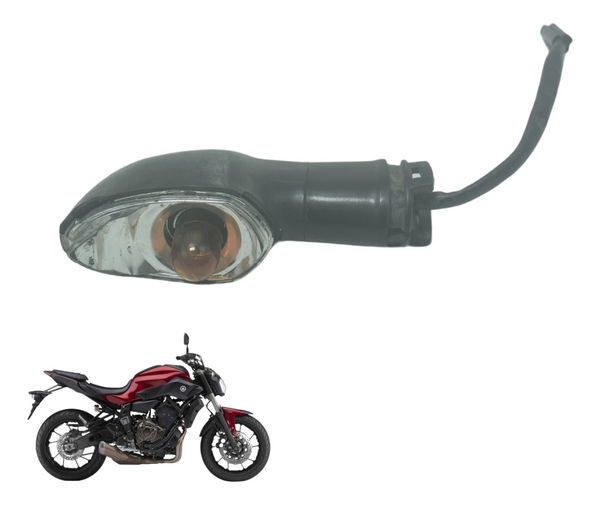 Pisca Dianteiro Direito C/ Avaria Yamaha Mt 07 15-18 Orig