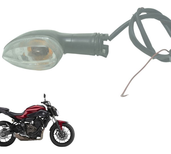 Pisca Traseiro Esquerdo S/ Plug Yamaha Mt 07 15-18 Original