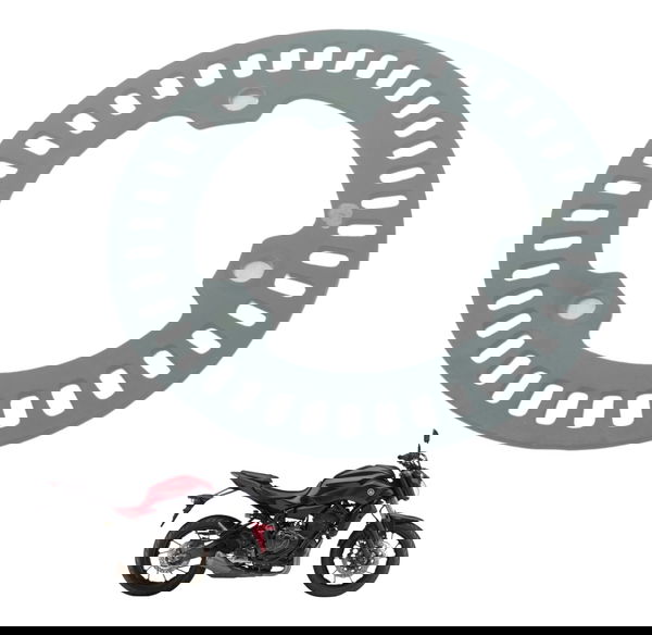 Roda Fônica Dianteira Yamaha Mt 07 15-18 Original