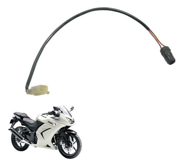 Chicote Meia Luz Farol Kawasaki Ninja 250 R 08-12 Original