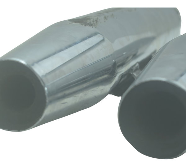 Par Ponteira Escape C/ Det Harley Dyna Super Glide Fxd 09-11