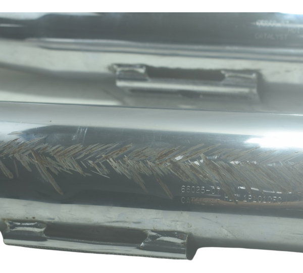 Par Ponteira Escape C/ Det Harley Dyna Super Glide Fxd 09-11
