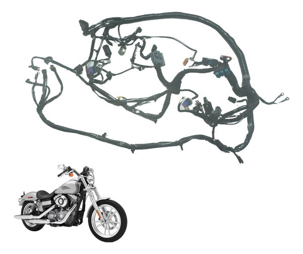 Chicote Principal Harley Dyna Super Glide Fxd 09-11 Original