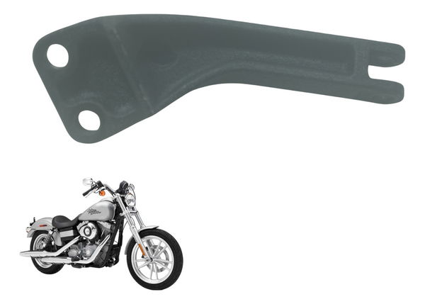 Suporte Pedaleira Tras Esq Harley Dyna Super Glide Fxd 09-11
