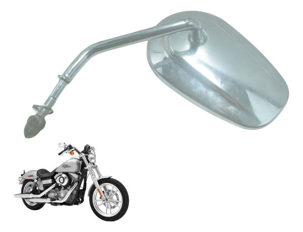 Espelho Retrovisor Esquerd Harley Dyna Super Glide Fxd 09-11