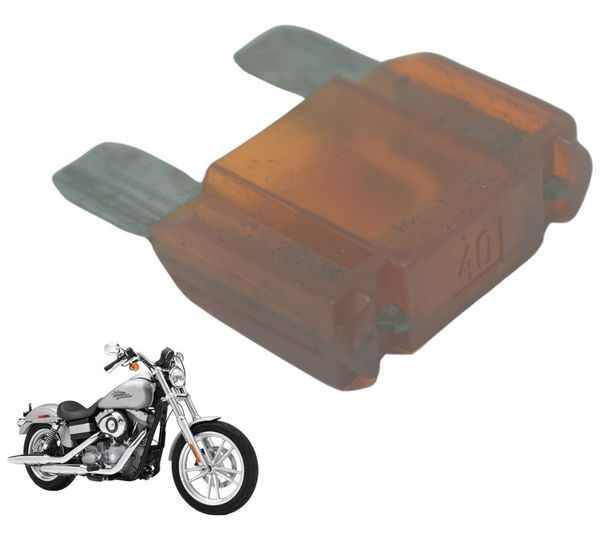 Fusível 40 Amp Harley Dyna Super Glide Fxd 09-11 Original 40000v