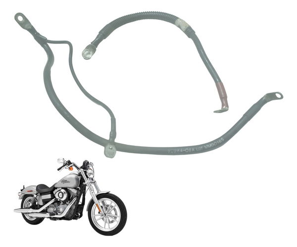 Cabo Bateria +/-  Harley Dyna Super Glide Fxd 09-11 Original
