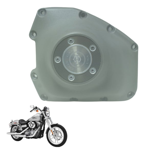 Tampa Motor Lado Dir Harley Dyna Super Glide Fxd 09-11 Orig