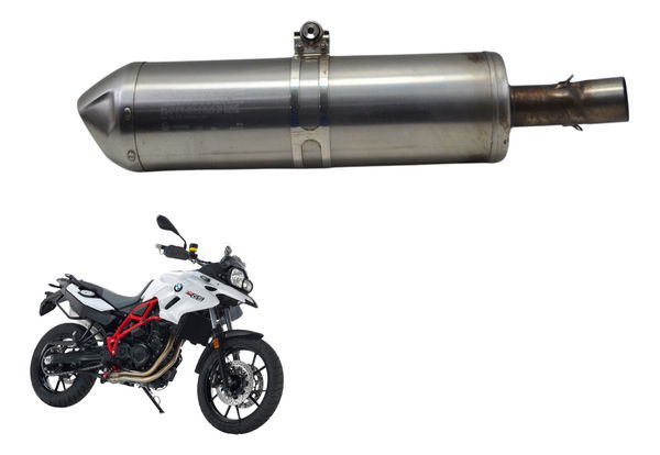 Ponteira Escape C/ Detalhes Bmw F 700 Gs 2017 Original