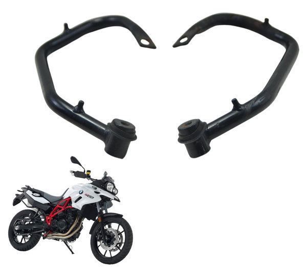 Par Alça Traseira Bmw F 700 Gs 2017 Original Preto