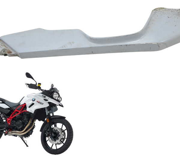 Carenagem Tras Esq C/ Avaria Bmw F 700 Gs 2017 Original Preto