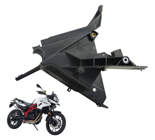 Caixa Bateria C/ Detalhes Bmw F 700 Gs 2017 Original Preto