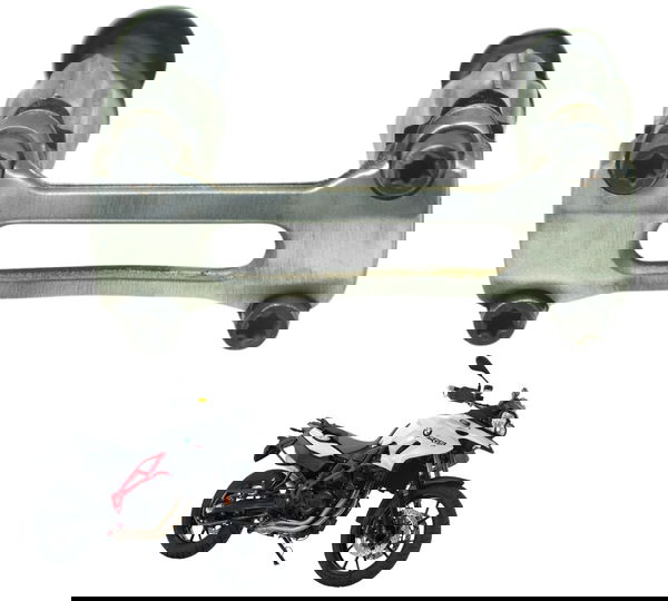 Par Riser Guidão C/ Detalhes Bmw F 700 Gs 2017 Original