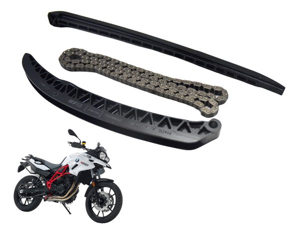 Kit Guia Tensor Corrente Comando Bmw F 700 Gs 2017 Original