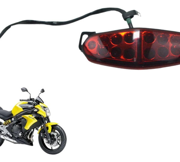 Lanterna Traseira Kawasaki Er6n Er-6n 10-12 Original Vermelho