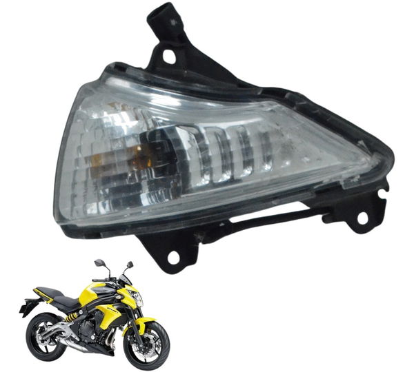 Pisca Dianteiro Dir C/ Avaria Kawasaki Er6n Er-6n 10-12 Orig