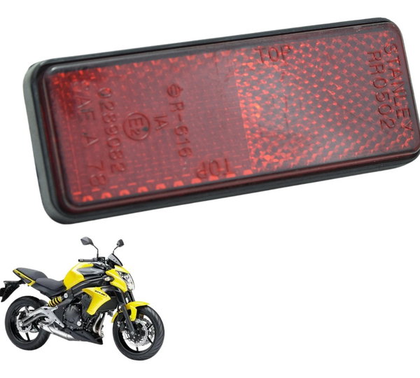 Refletor Olho Gato Kawasaki Er6n Er-6n 10-12 Original Vermelho