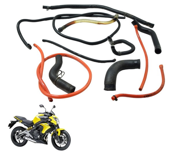 Kit Mangueiras Kawasaki Er6n Er-6n 10-12 Original