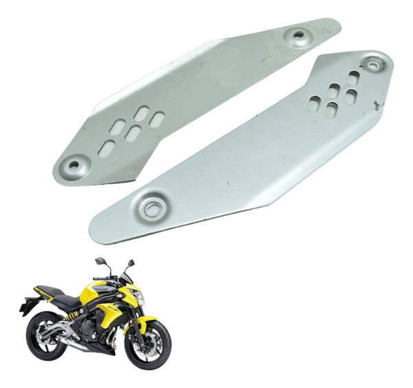 Par Protetor Calcanhar Kawasaki Er6n Er-6n 10-12 Original