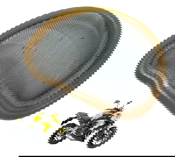 Peneira Óleo Kawasaki Er6n Er-6n 10-12 Original