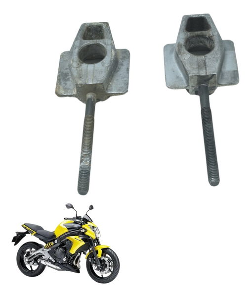 Par Esticador Corrente Kawasaki Er6n Er-6n 10-12 Original