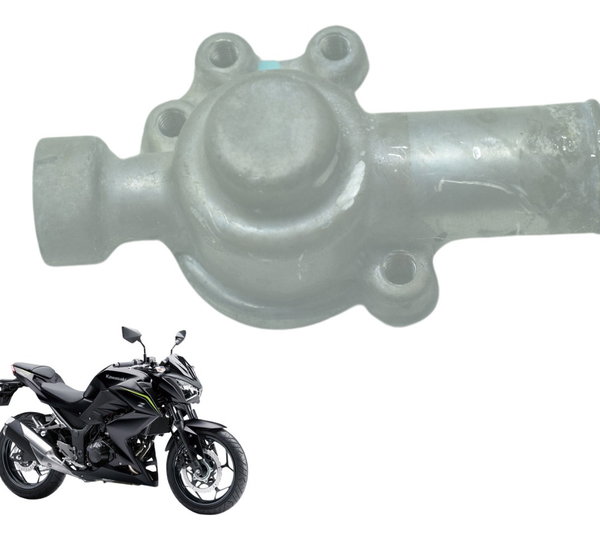 Carcaça Válvula Termostática Kawasaki Z 300 13-18 Original