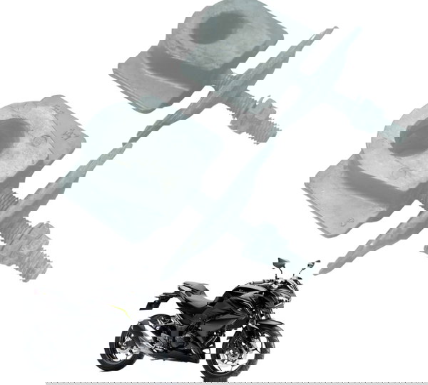 Par Esticador Corrente Kawasaki Z 300 13-18 Original