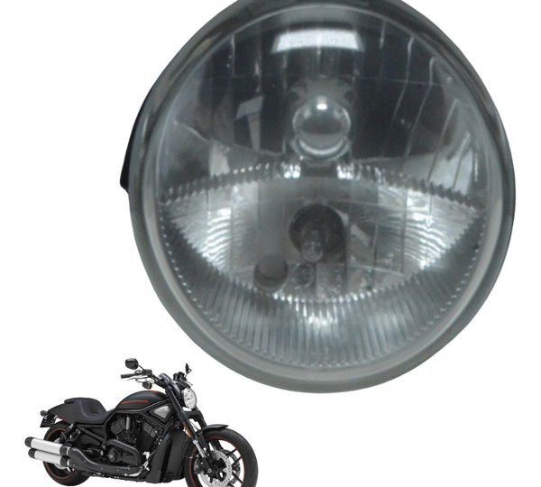 Farol C/ Avaria Harley Night Rod 12-16 Original Direito