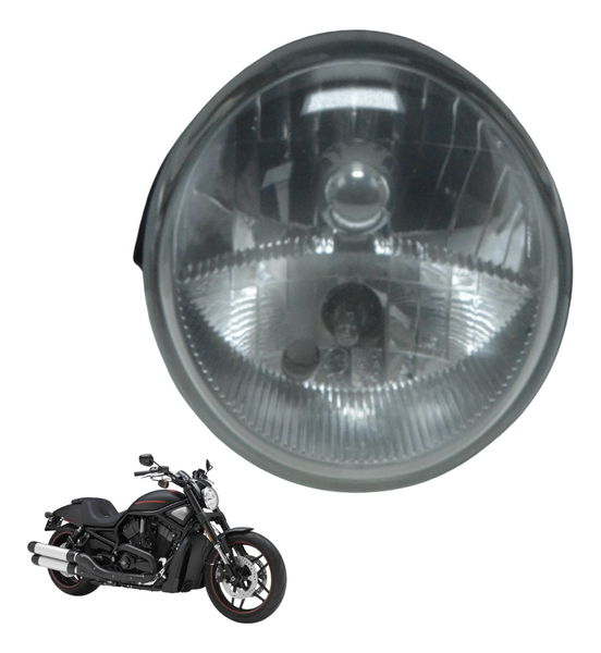 Farol C/ Avaria Harley Night Rod 12-16 Original