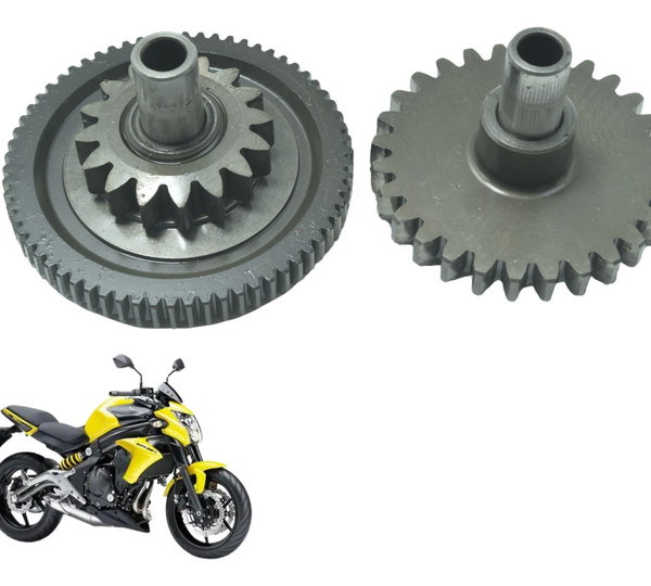 Engrenagem Redução Partid Kawasaki Er6n Er-6n 10-12 Original