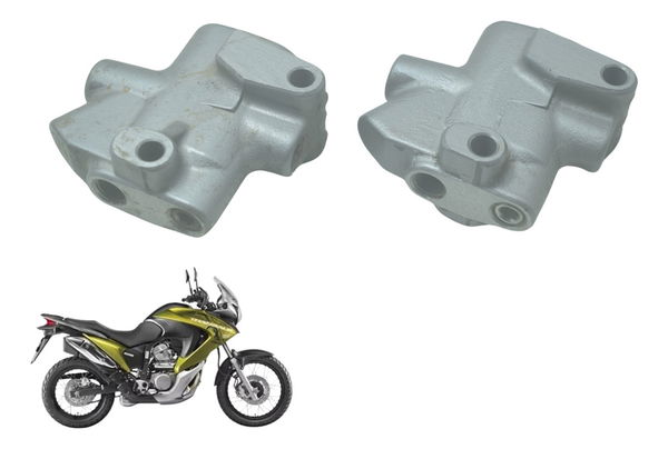Par Suporte Cano Abs Honda Xl 700v Transalp 11-14 Original