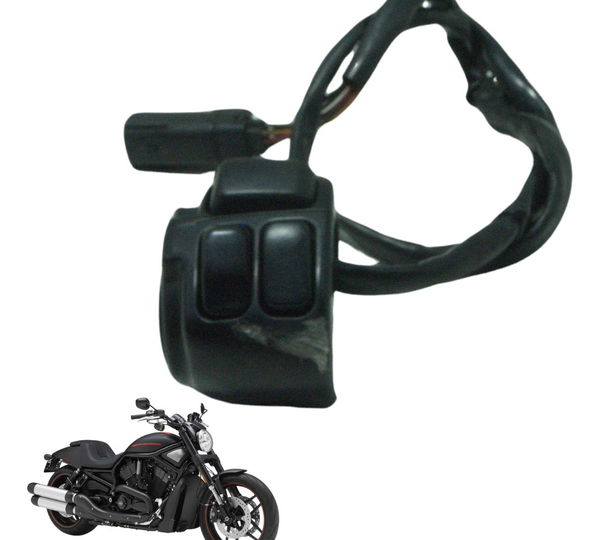 Chave Punho Luz Esq C/ Detalhes Harley Night Rod 12-16 Orig